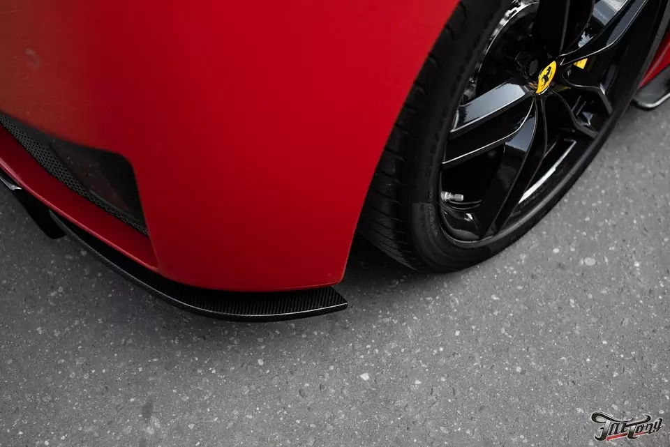 Ferrari 458 Italia. Подгонка и установка обвеса Prior Design. Часть 3.